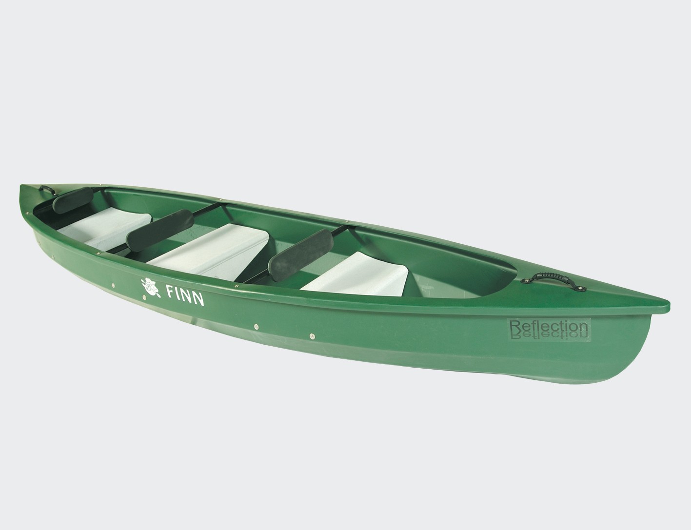 Reflection canoe by Finn