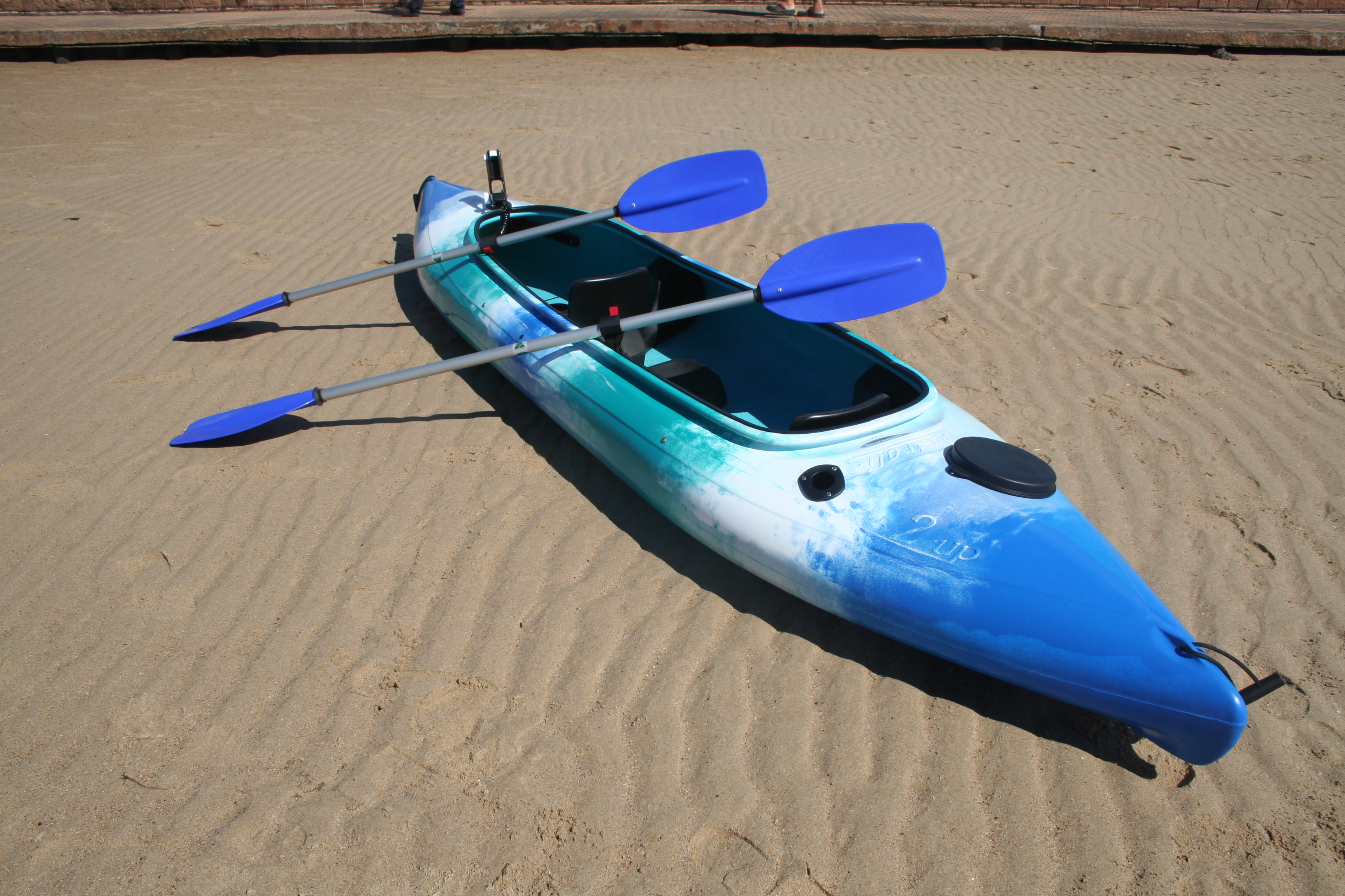 2Up Fishing Kayaks with Pod made in Australia by