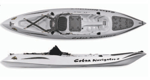 Navigator sit-on-top kayak by Cobra