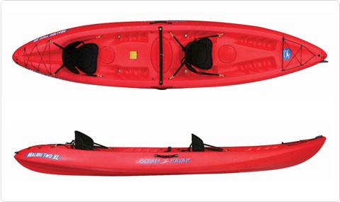 Malibu Two XL sit-on-top kayak by Ocean Kayak