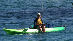 Pelagic sit on top kayak