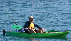 Pelagic sit on top kayak
