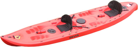 Delta sit-on-top kayak by Q-Kayaks