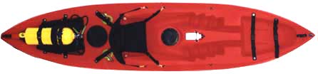 Escapade sit-on-top kayak by Q-Kayaks