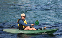 Squid sit on top kayak