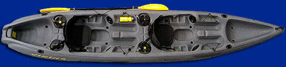 Tempo Fisherman 2 sit-on-top kayak by Viking Kayaks