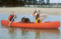 Bushranger canoe by Australis canoes