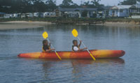 2Up tandem kayak by Australis canoes
