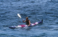Gecko sea kayak by Australis canoes