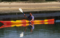 Salamander expedition sea kayak by Australis canoes
