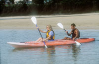 Cuttlefish tandem sit on top kayak by Australis canoes