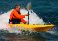 Foxx sit on top kayak by Australis canoes