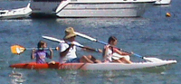 Lynxx single/tandem/triple sit on top kayak by Australis canoes