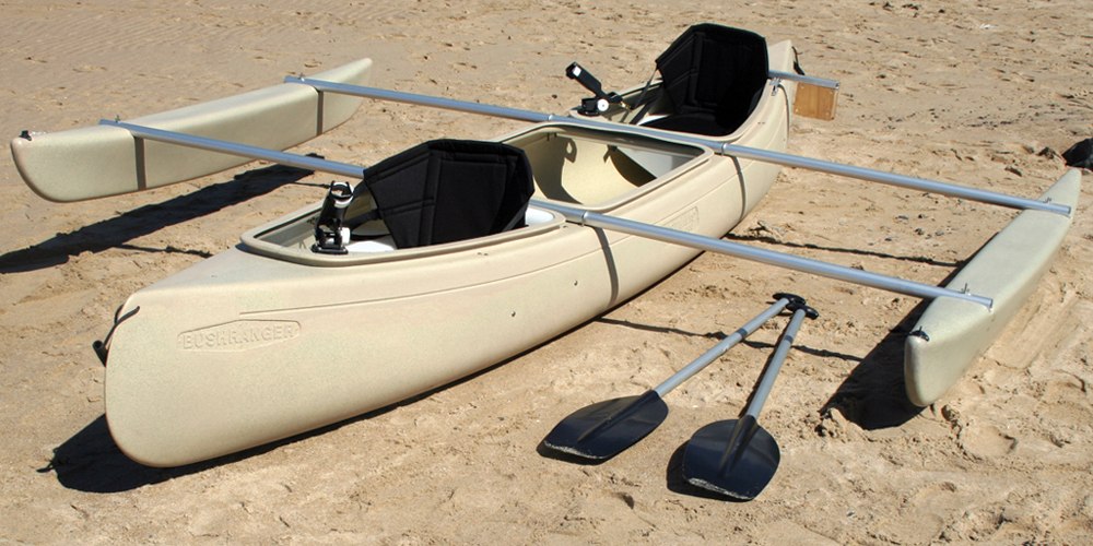 Double Outrigger Kit for Bushranger Canoe made in Australia by