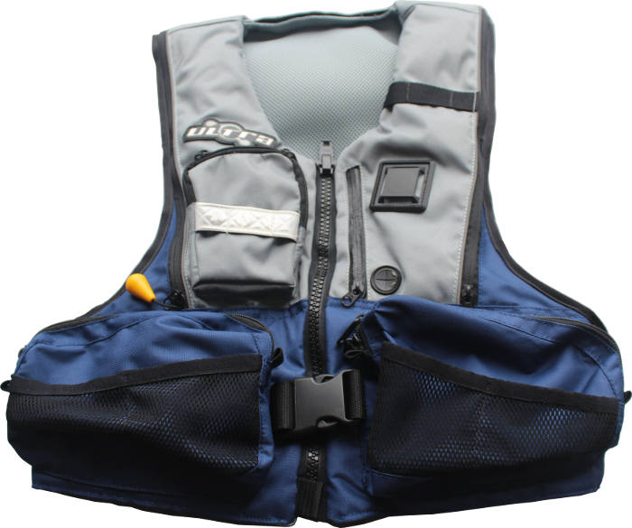 Fishing life vest inflatable deals