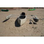 Bushranger Deluxe Fishing Canoe with Double Outriggers by Australis
