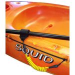 Paddle Leash attached to Squid kayak