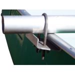 U-Bolt securing outrigger kit to Swagman Canoe
