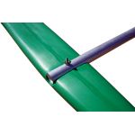 Wing Nut securing Outrigger Float to Swagman Canoe