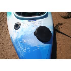 3 litre storage pod in 2-Up double kayak by Australis