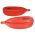 Banjo Aluminium Kayak Paddle - Red Blades