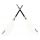 Banjo Split Aluminium Shaft with Heatshrink & Grip Kayak Paddle by Australis