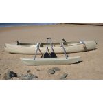 Bushranger Fishing Canoe with Outrigger by Australis