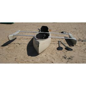 Bushranger Angler Canoe with Outriggers by Australis