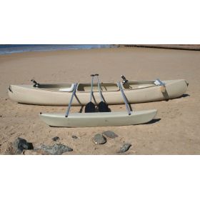 Bushranger Fishing Canoe with Outrigger by Australis