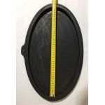 25cm x 43cm oval hatch cover made from Rubber